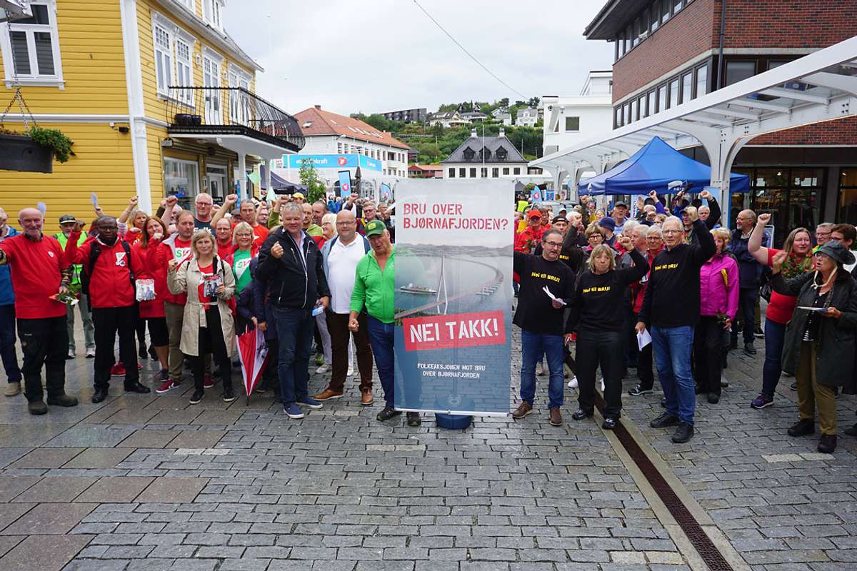 Opprop mot bru over Bjørnafjorden