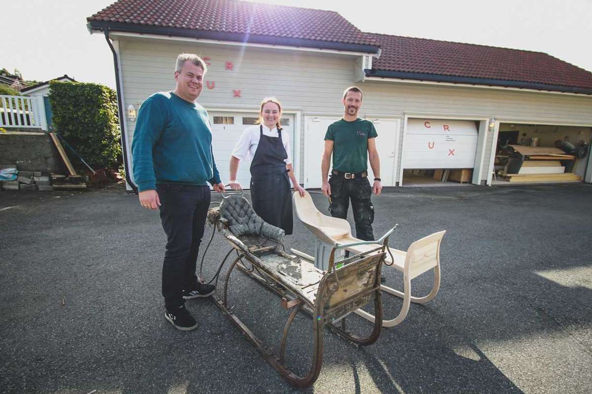 Magikar ga nytt liv til gammal slede