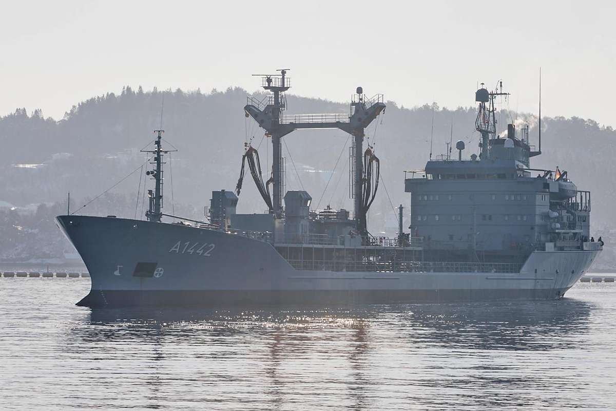 Øvelse TG-21-1 er i gang. (Foto: Sjøforsvaret)