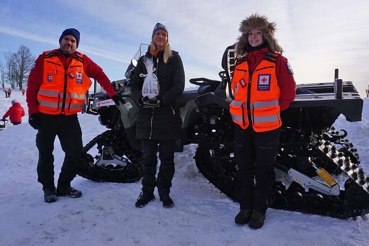 Marius Bøe, Lisa Marlen Scheie og Kristin B. Larsen. (Foto: Kjetil Vasby Bruarøy)