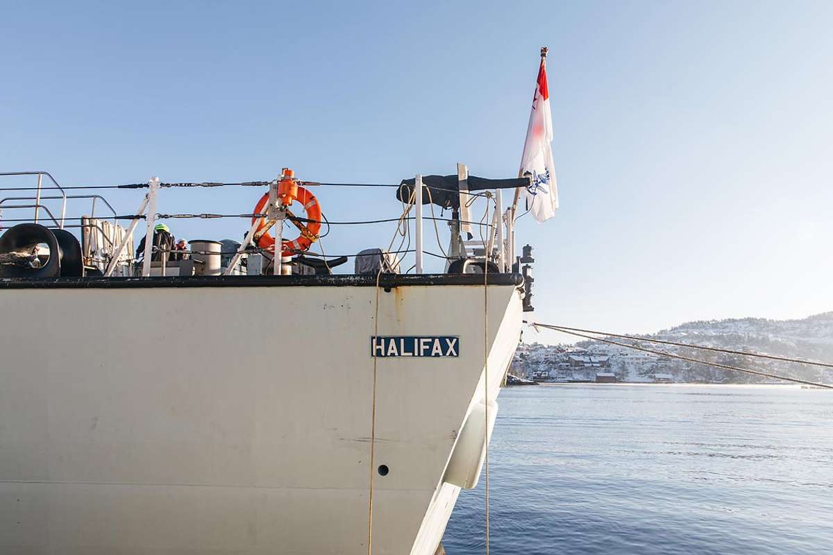 Øvelse TG-21-1 er i gang. (Foto: Sjøforsvaret)