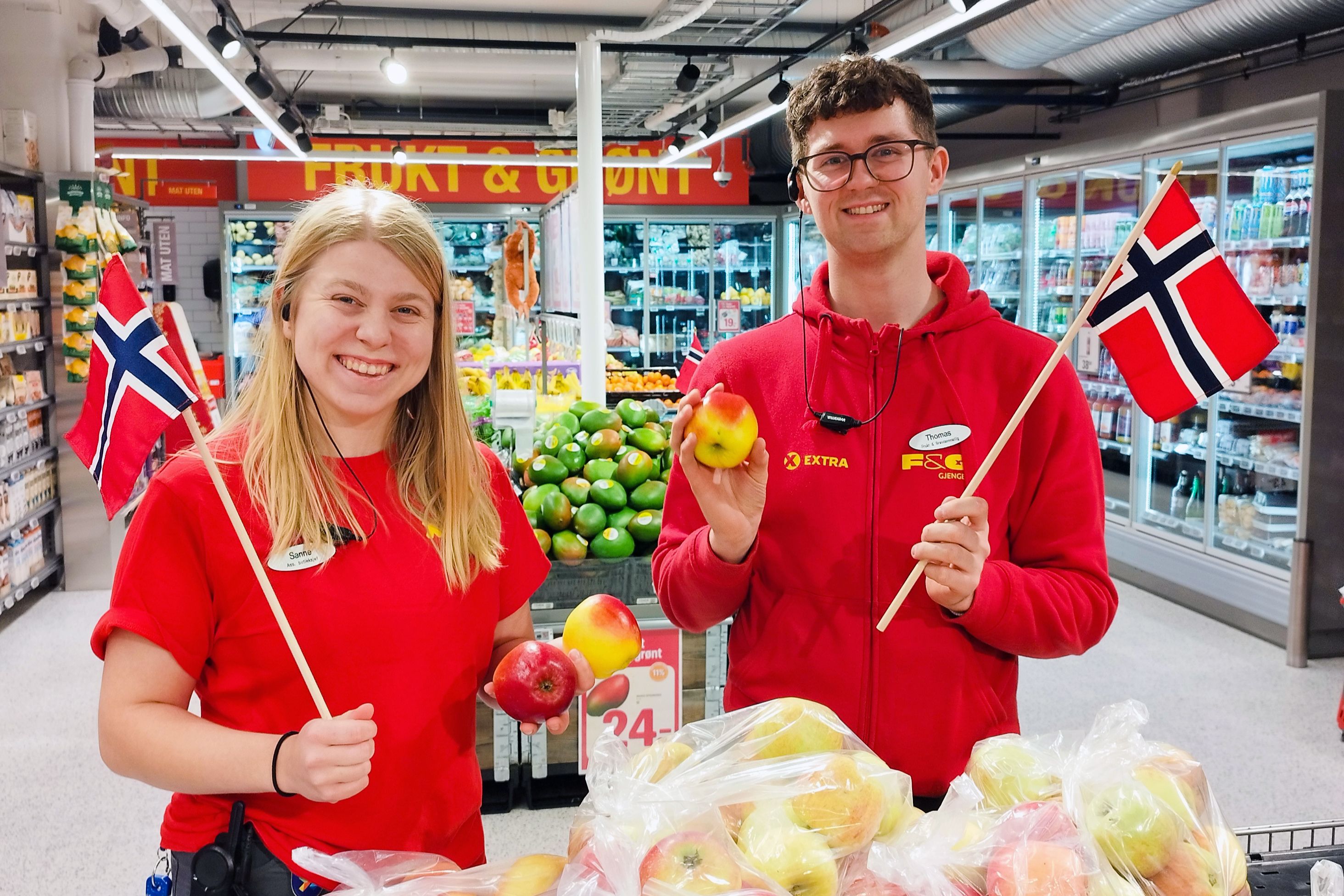 Extra-butikken som sel flest eple ligg i Os