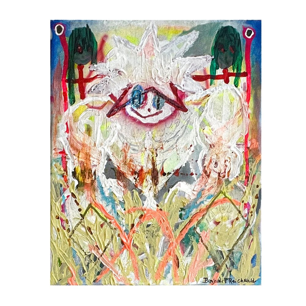 Benjamin Reichwald "harvester" Painting — image 1 of 1