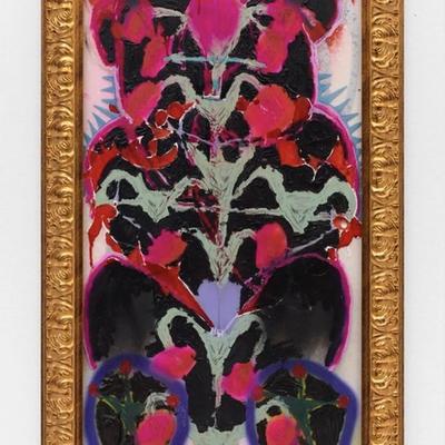 Benjamin Reichwald and Jonas Rönnberg "Snösätra Blomster" Painting