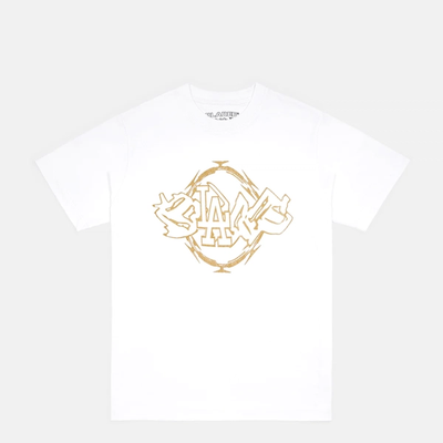 Razorwire / Exer Tee (White /Gold) (EU)