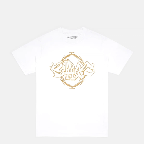 Razorwire / Exer Tee (White /Gold) (EU)