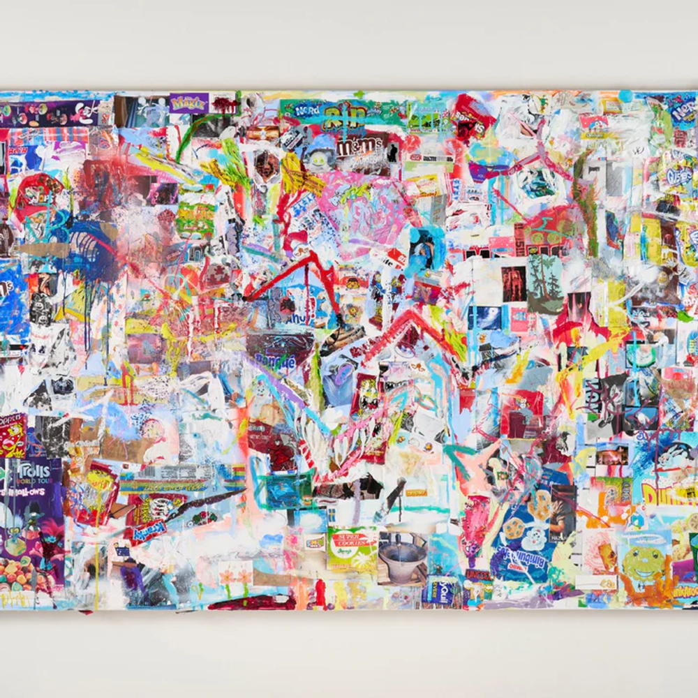 Benjamin Reichwald "Siddhartha" Painting — image 1 of 1