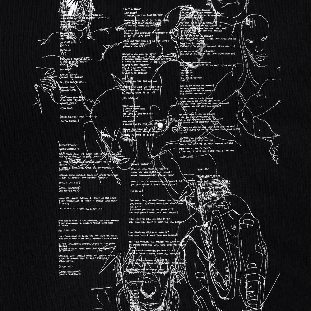 In The Flesh Tee (Black) — image 4 of 4