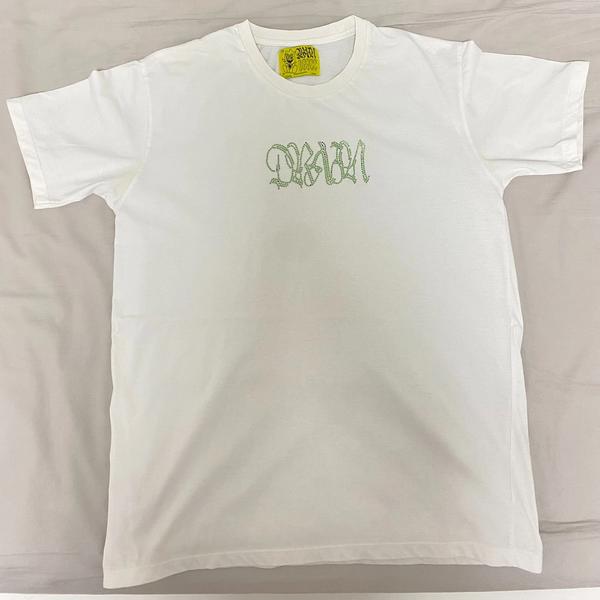 Drain Rhinestone Tee (White)