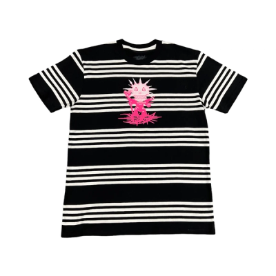 D-9 Striped Tee (Black / White)
