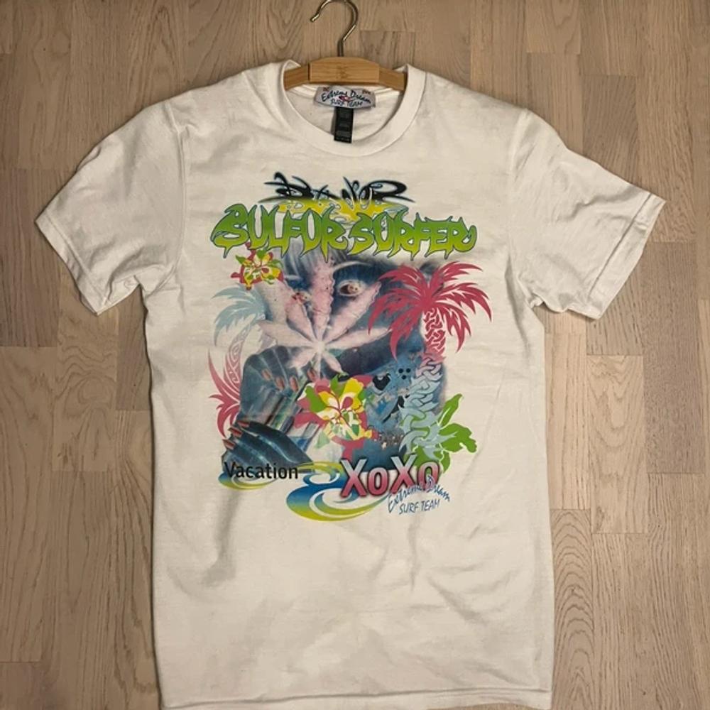 Sulfur Surfer Tee (White) — image 2 of 3
