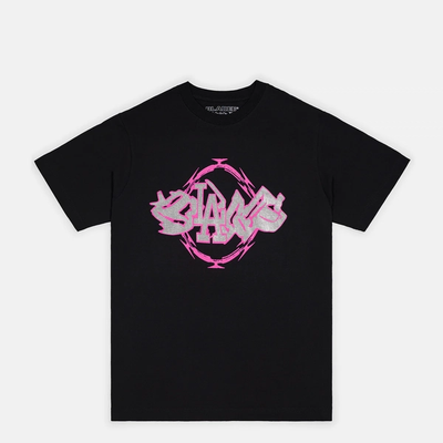 Razorwire Tee (Black / Pink) (EU) Exer Tee (Black / Pink) (EU)