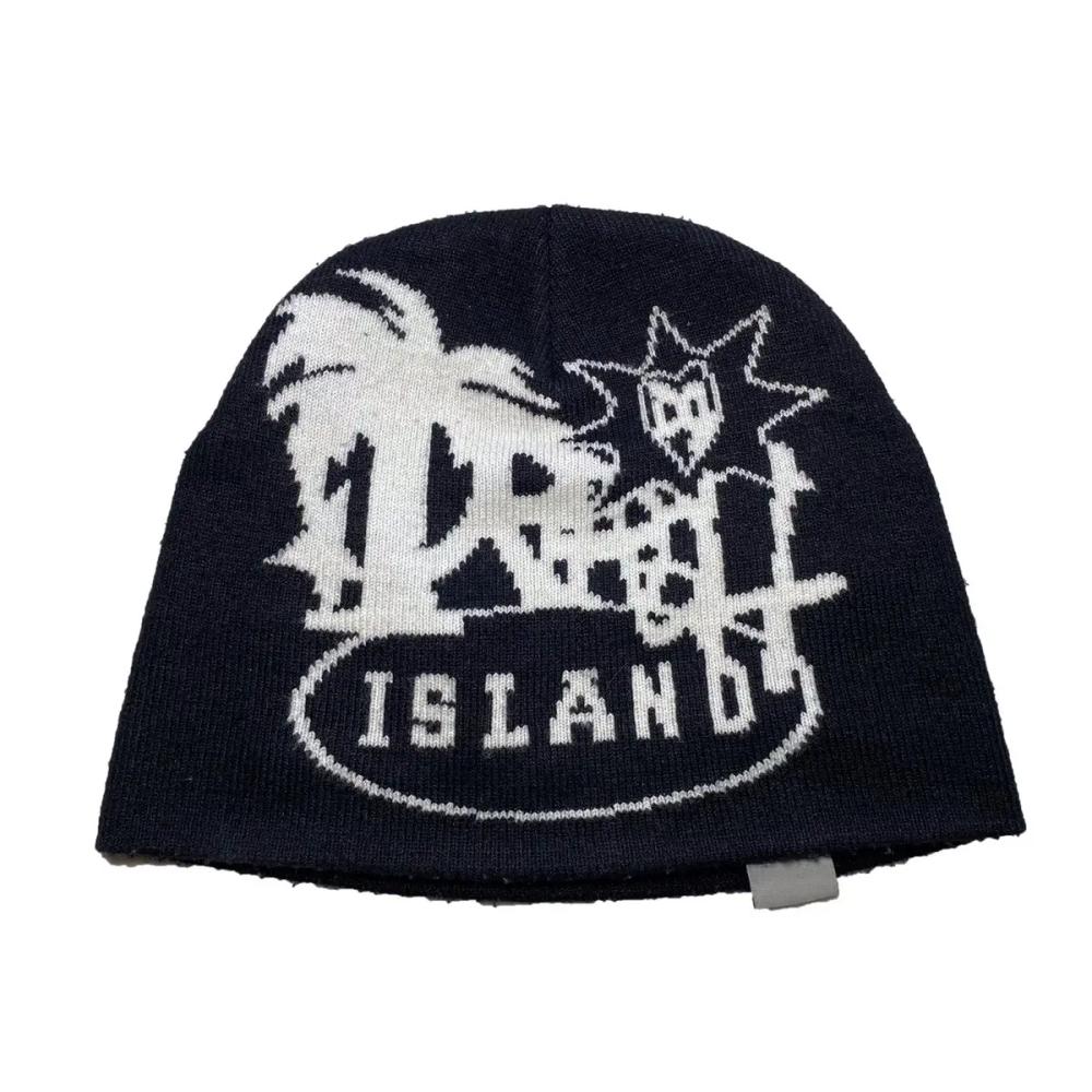 Trash Island Beanie (Black) - View 1