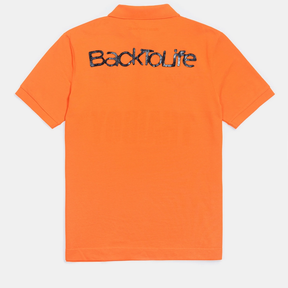 Back 2 Life Polo (Orange) — image 2 of 20