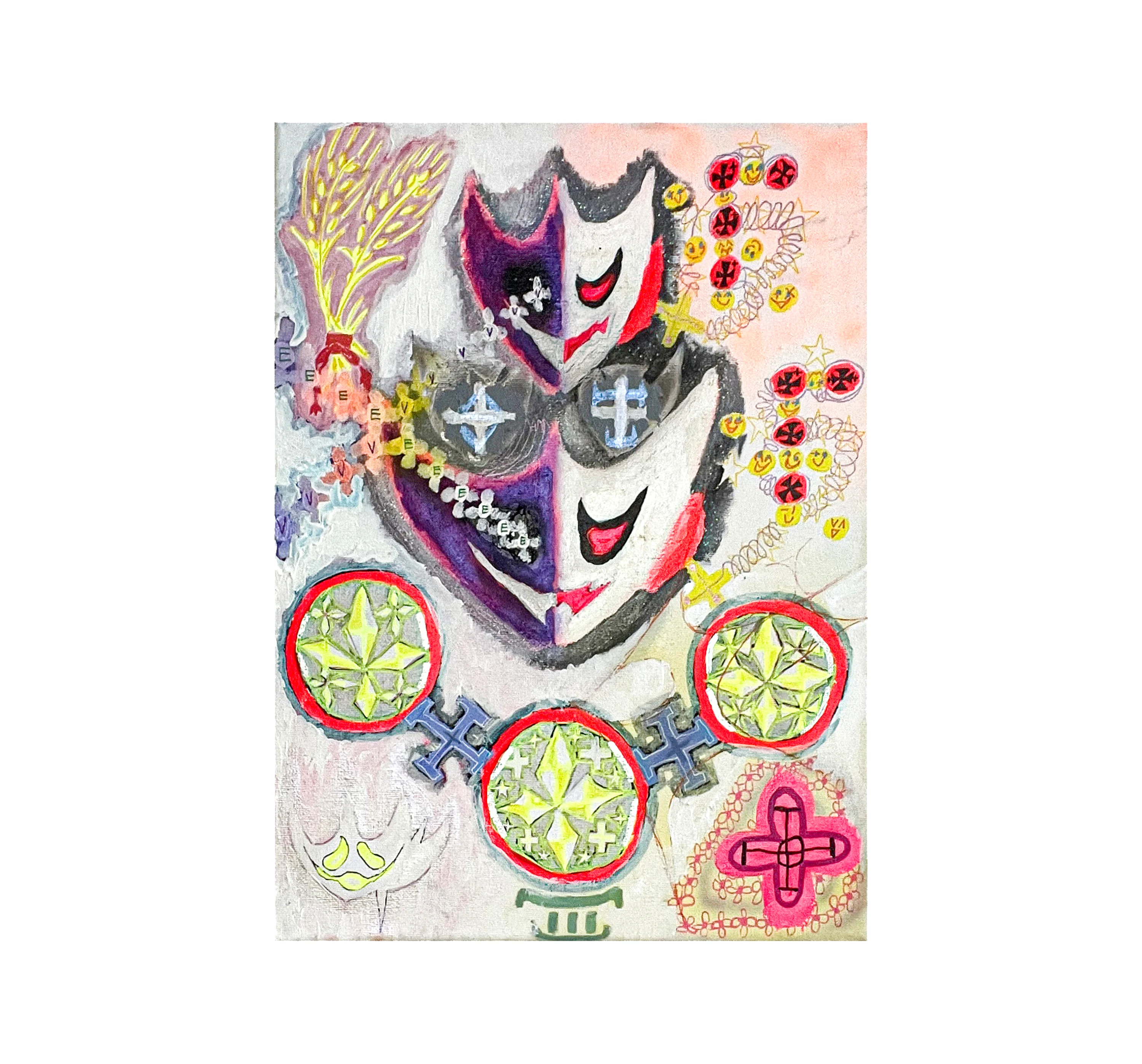 Benjamin Reichwald "Alter scen" Painting