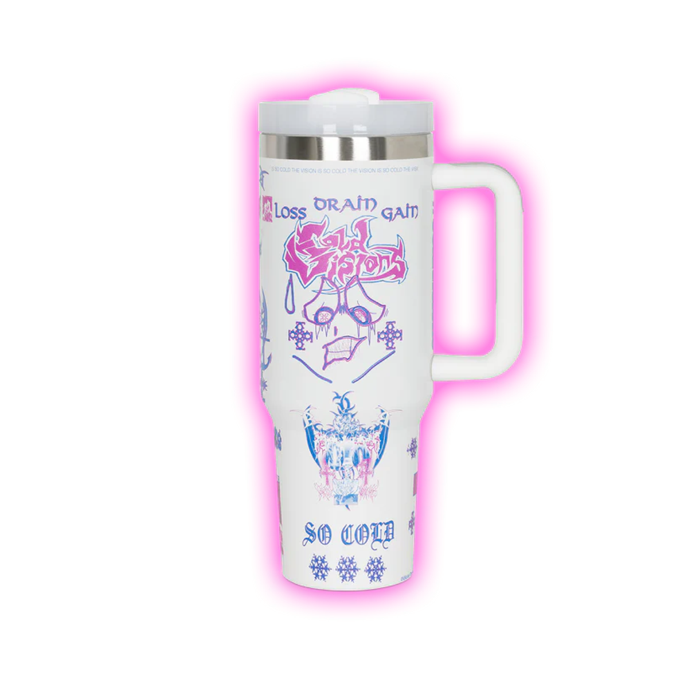 COLD VISIONS White Tumbler — image 2 of 6