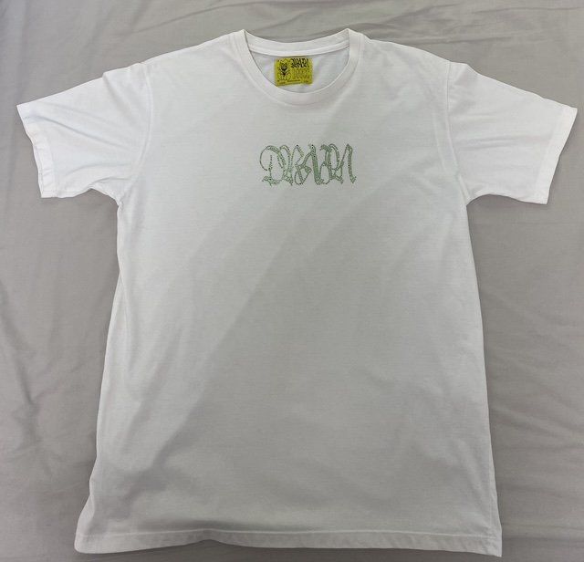 Drain Rhinestone Tee (White)