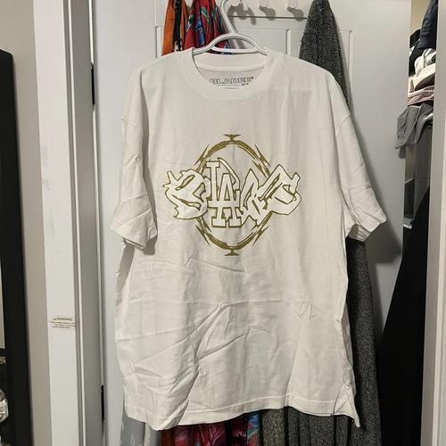 Razorwire / Exer Tee (White/Gold) (US)