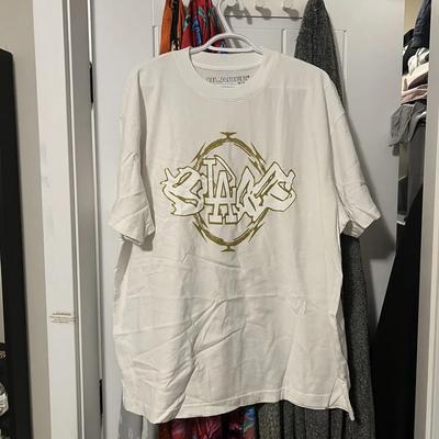 Razorwire / Exer Tee (White/Gold) (US)