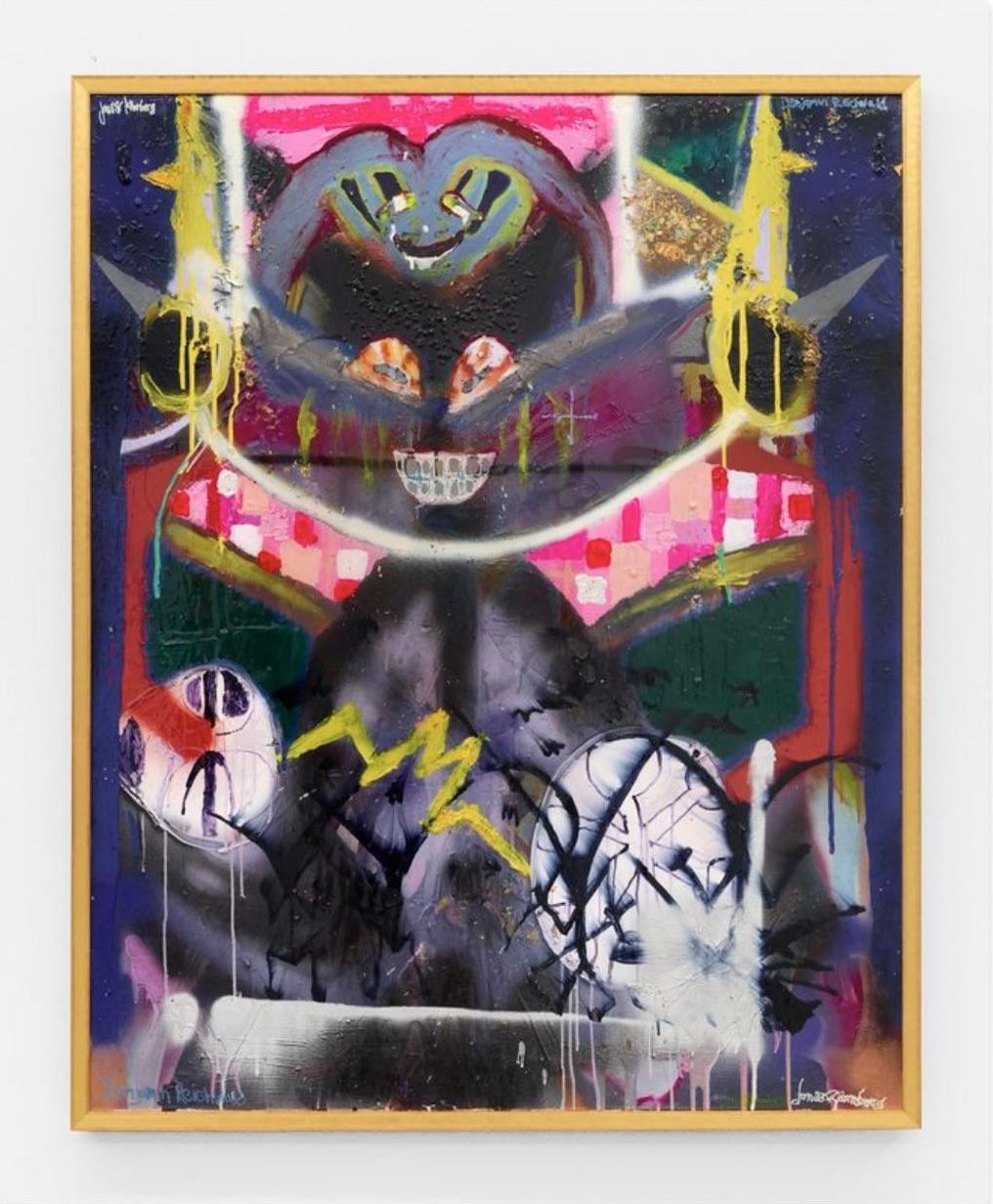 Benjamin Reichwald and Jonas Rönnberg "Dov Hämnd" Painting