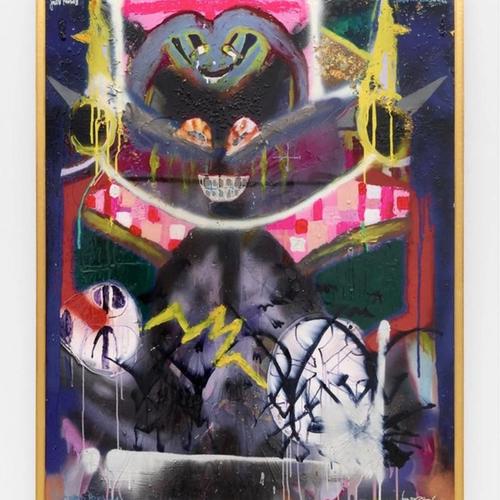 Benjamin Reichwald and Jonas Rönnberg "Dov Hämnd" Painting