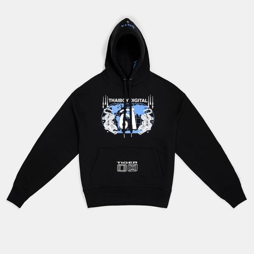 Tiger Hoodie (Black/Blue) (EU)