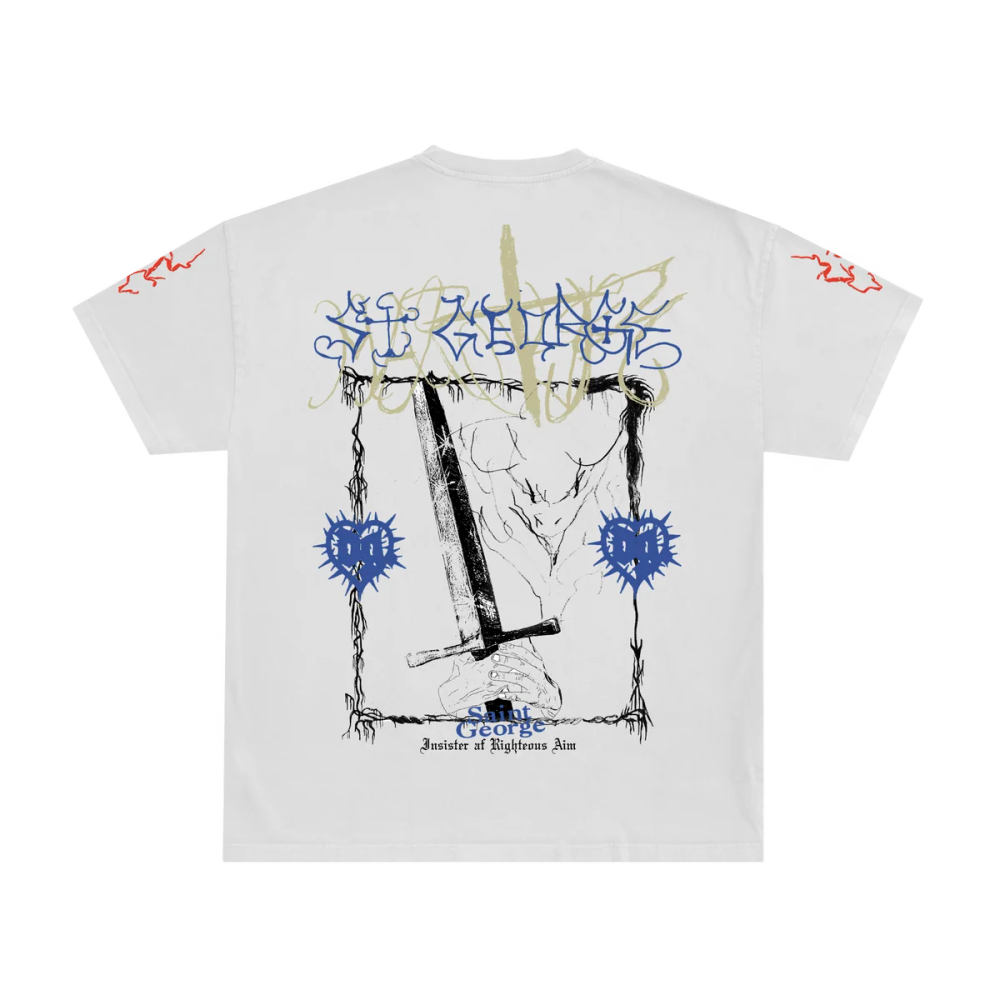 St George Tee (White) — image 2 of 7
