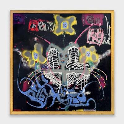 Benjamin Reichwald and Jonas Rönnberg "Kallhäll" Painting