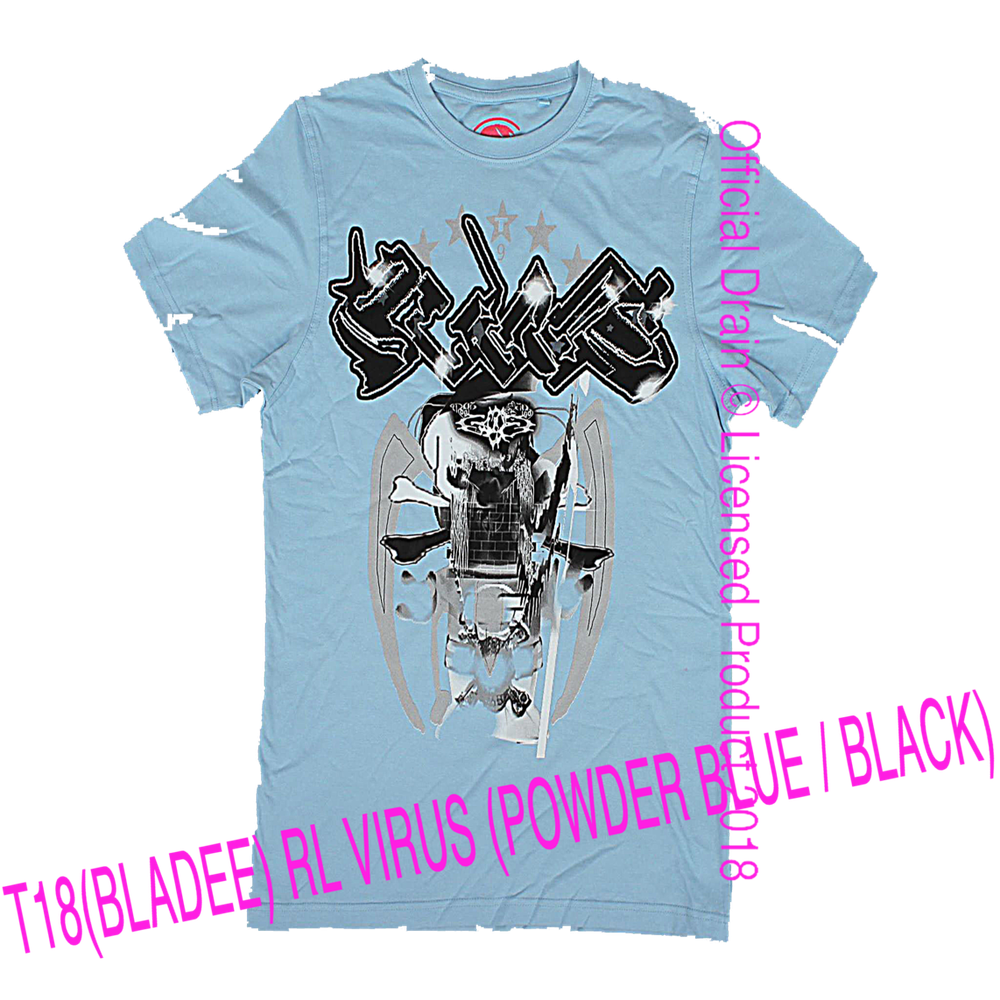Virus Tee (Blue) — image 4 of 4