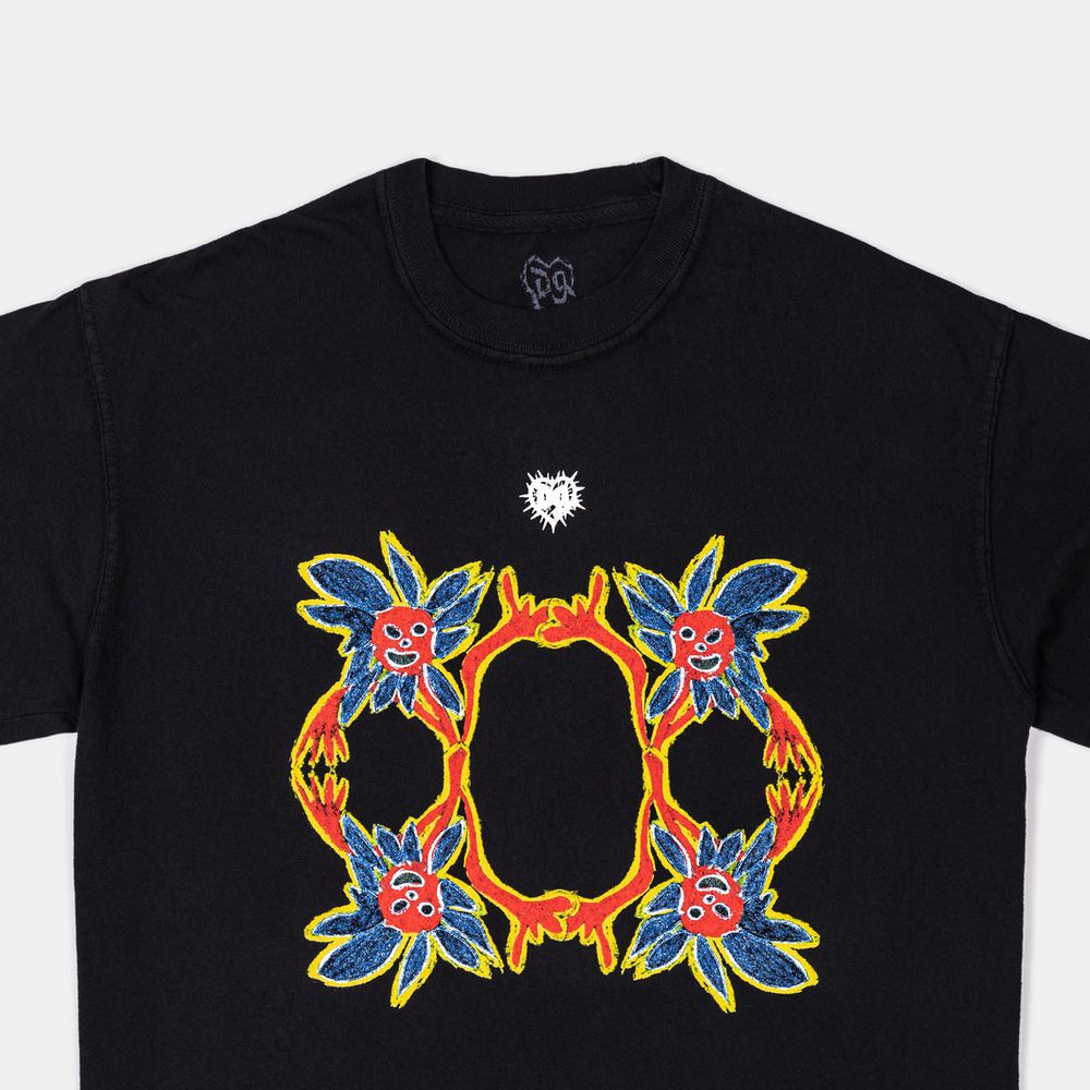 Sunflower Tee (Black) — image 3 of 5