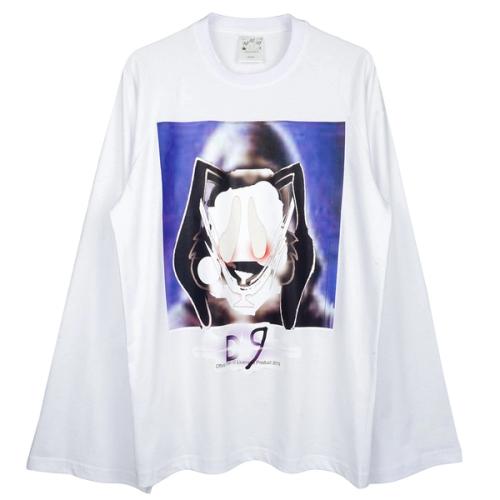 09 Rabbit White Wide Sleeve Raglan