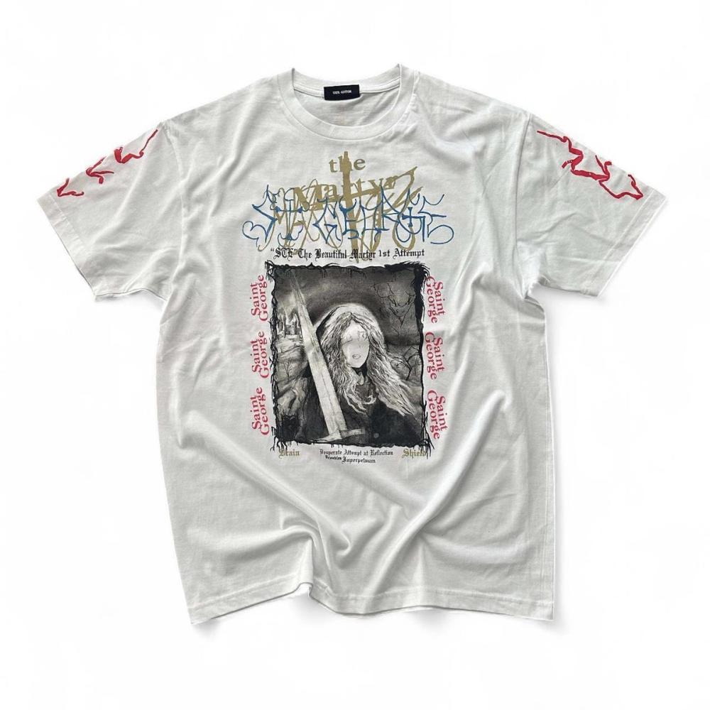 St George Tee (White) - View 1