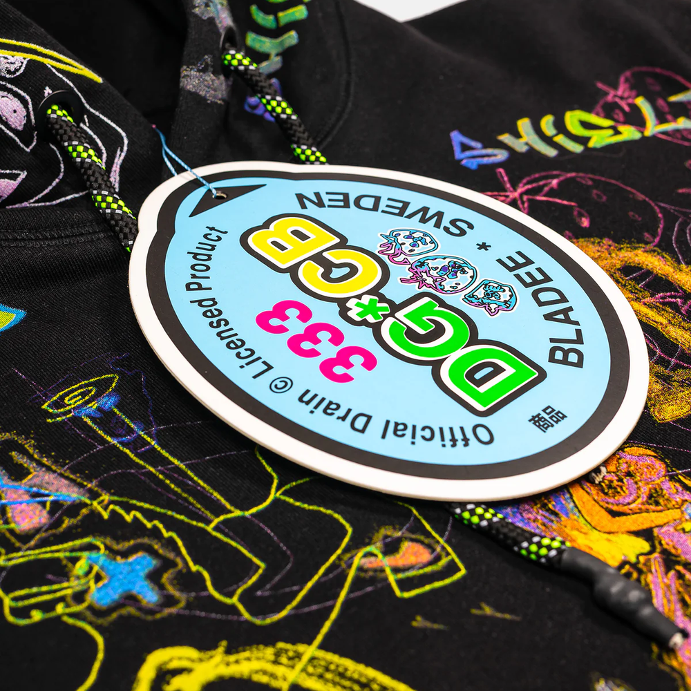 333 Extasia Hoodie (Black) — image 7 of 8