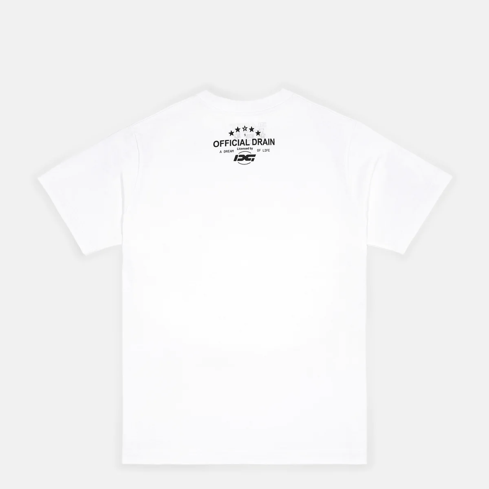 Drain / Strawberry Alien Tee (White/Black) (EU) — image 2 of 4