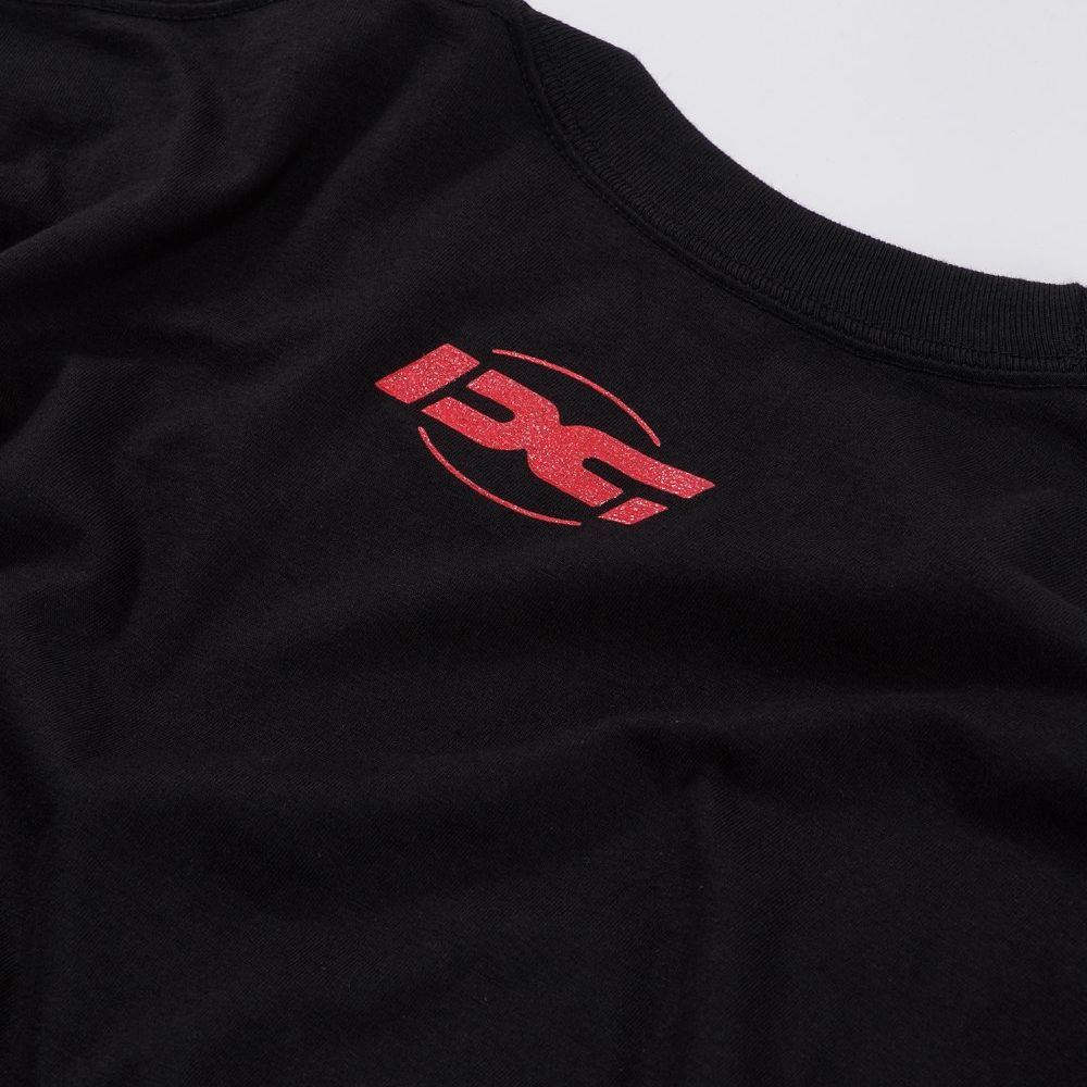 Razorwire / Exer Tee (Black/Red) — image 4 of 5