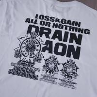 Drain Gang Aon Shibuya Tyson collabo Tee (White) - Thumbnail 3