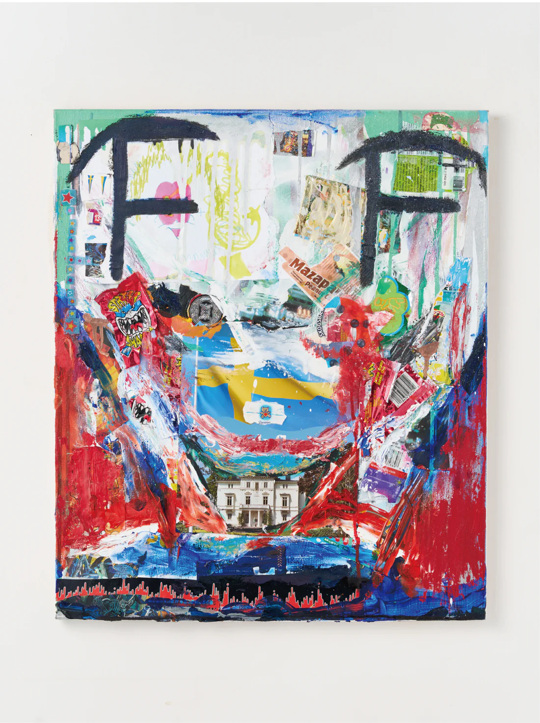 Benjamin Reichwald "FF Ond Omtanke" Painting