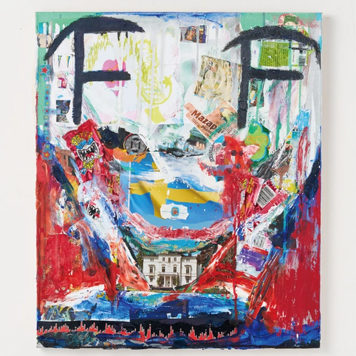 Benjamin Reichwald "FF Ond Omtanke" Painting