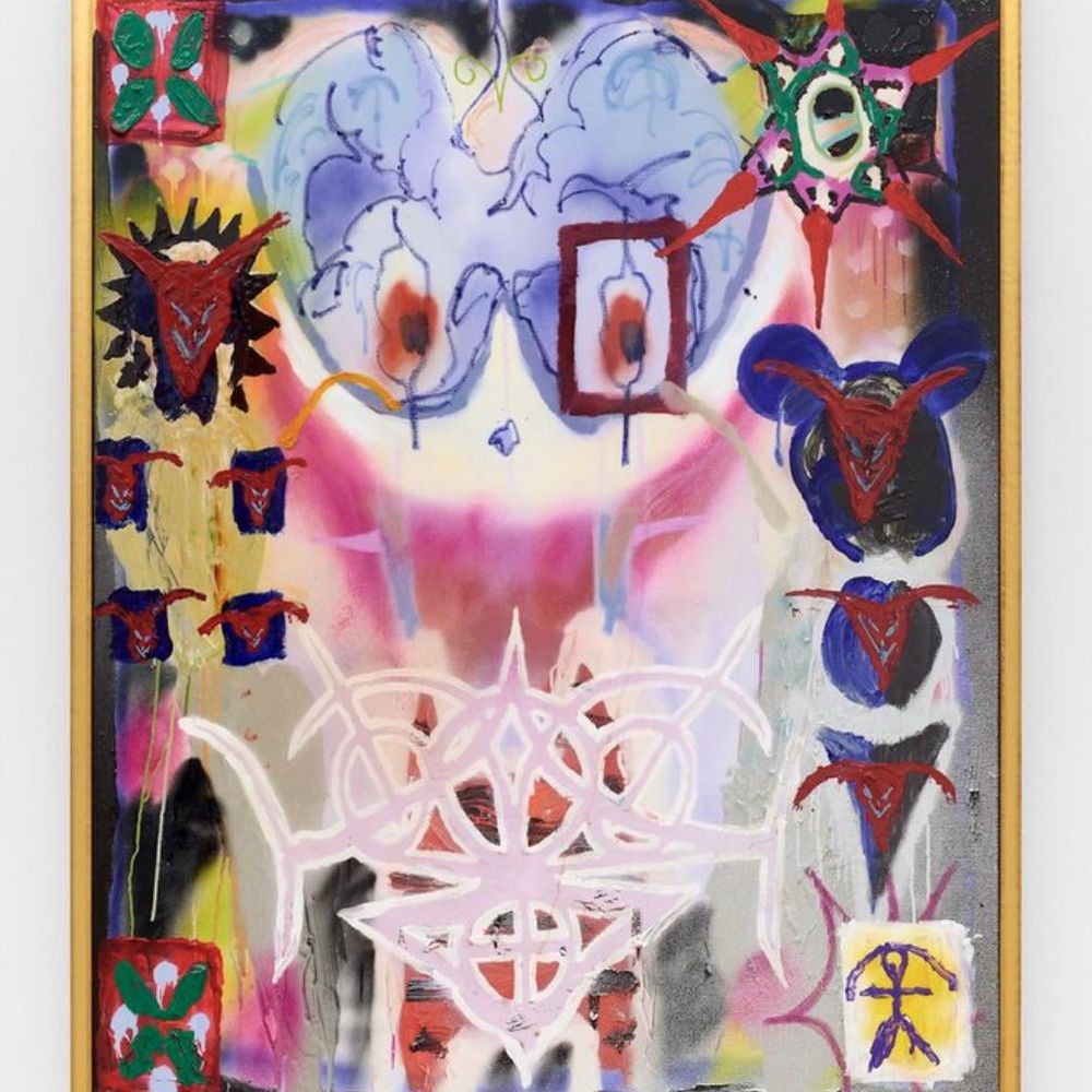 Benjamin Reichwald and Jonas Rönnberg "MBK STE" Painting — image 1 of 1