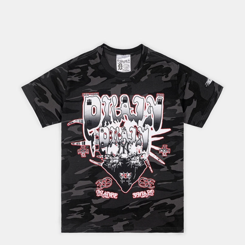 Face Shield NYC Tee (Black Camo)
