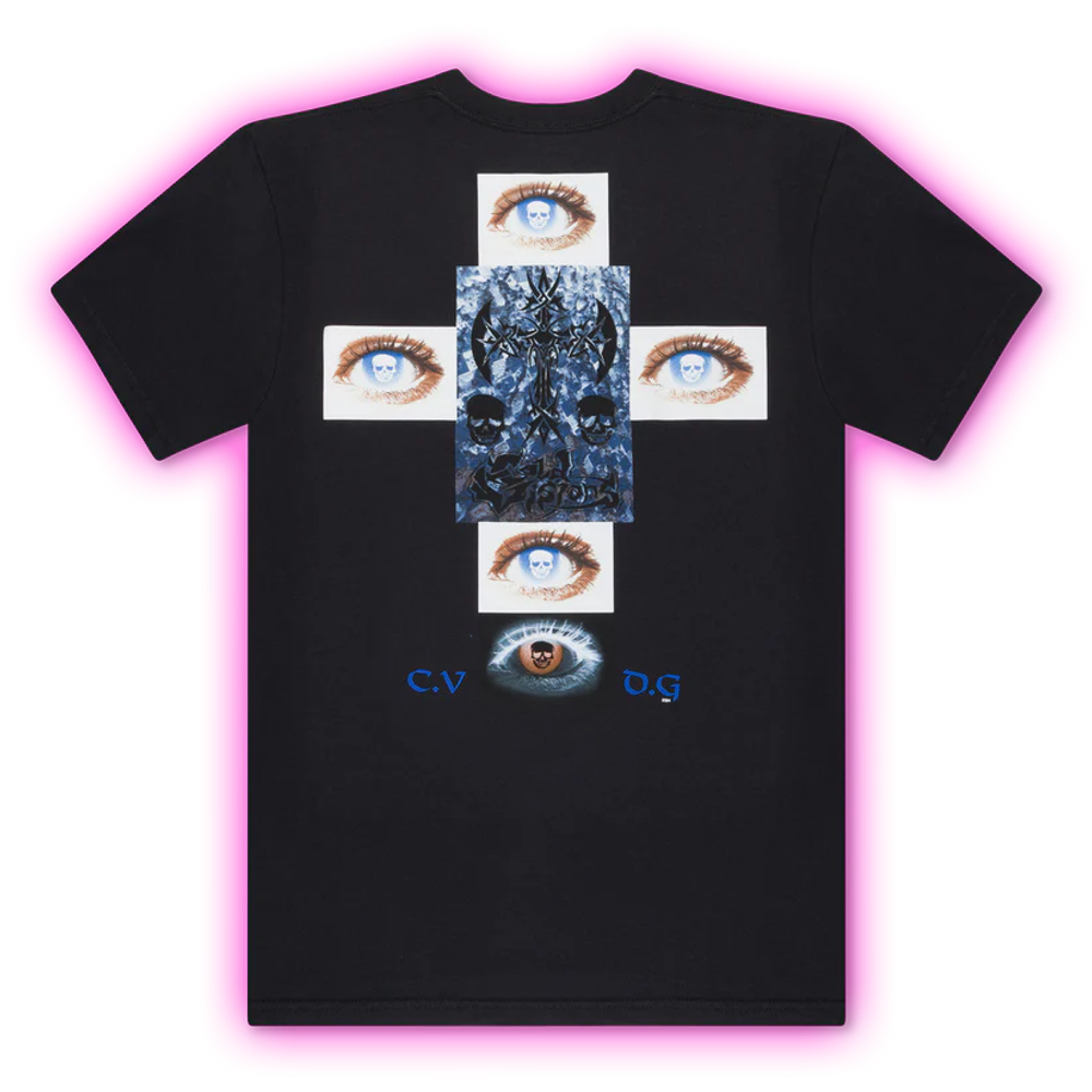 COLD VISIONS 32 Black Tee — image 2 of 4