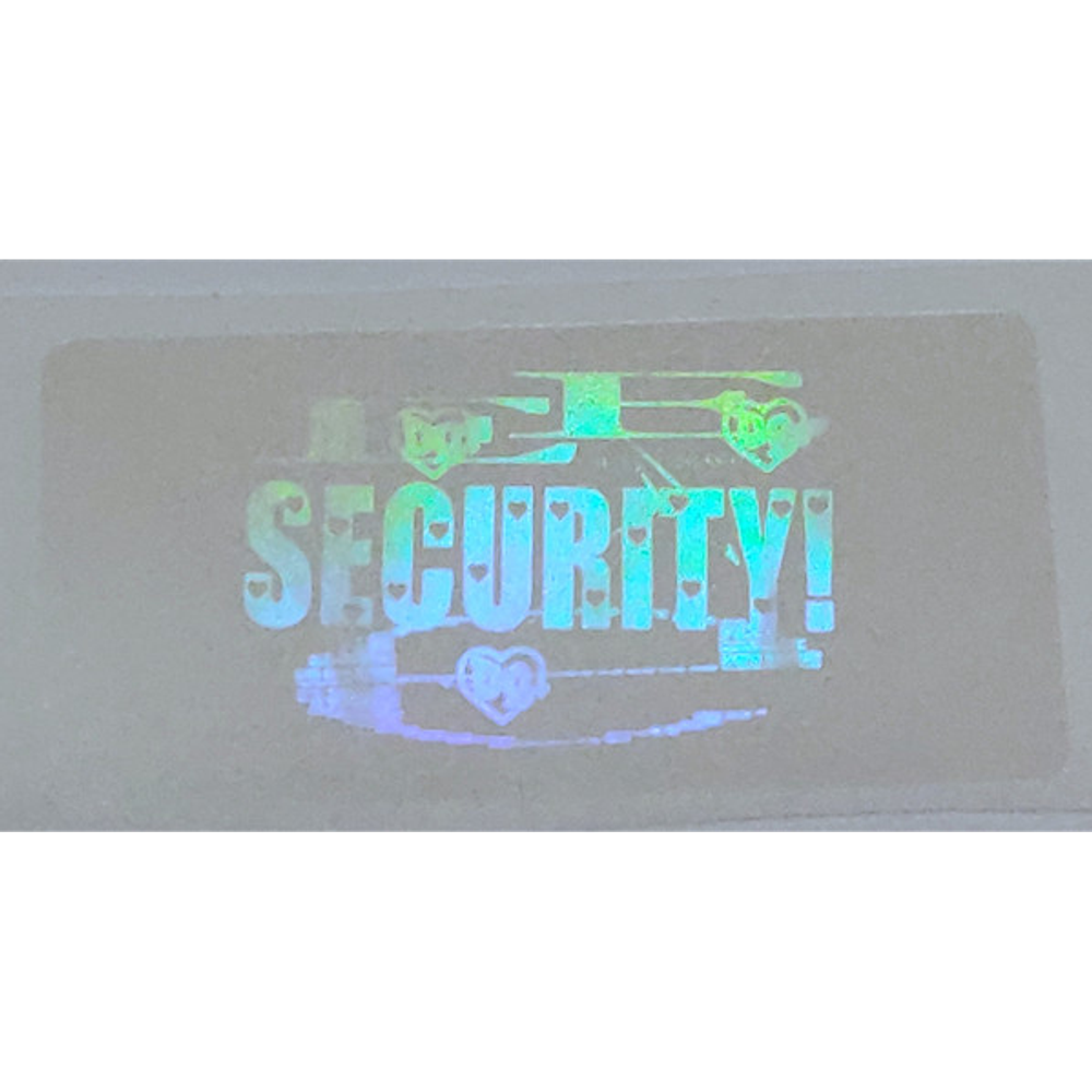 Security Holographic Sticker - View 1