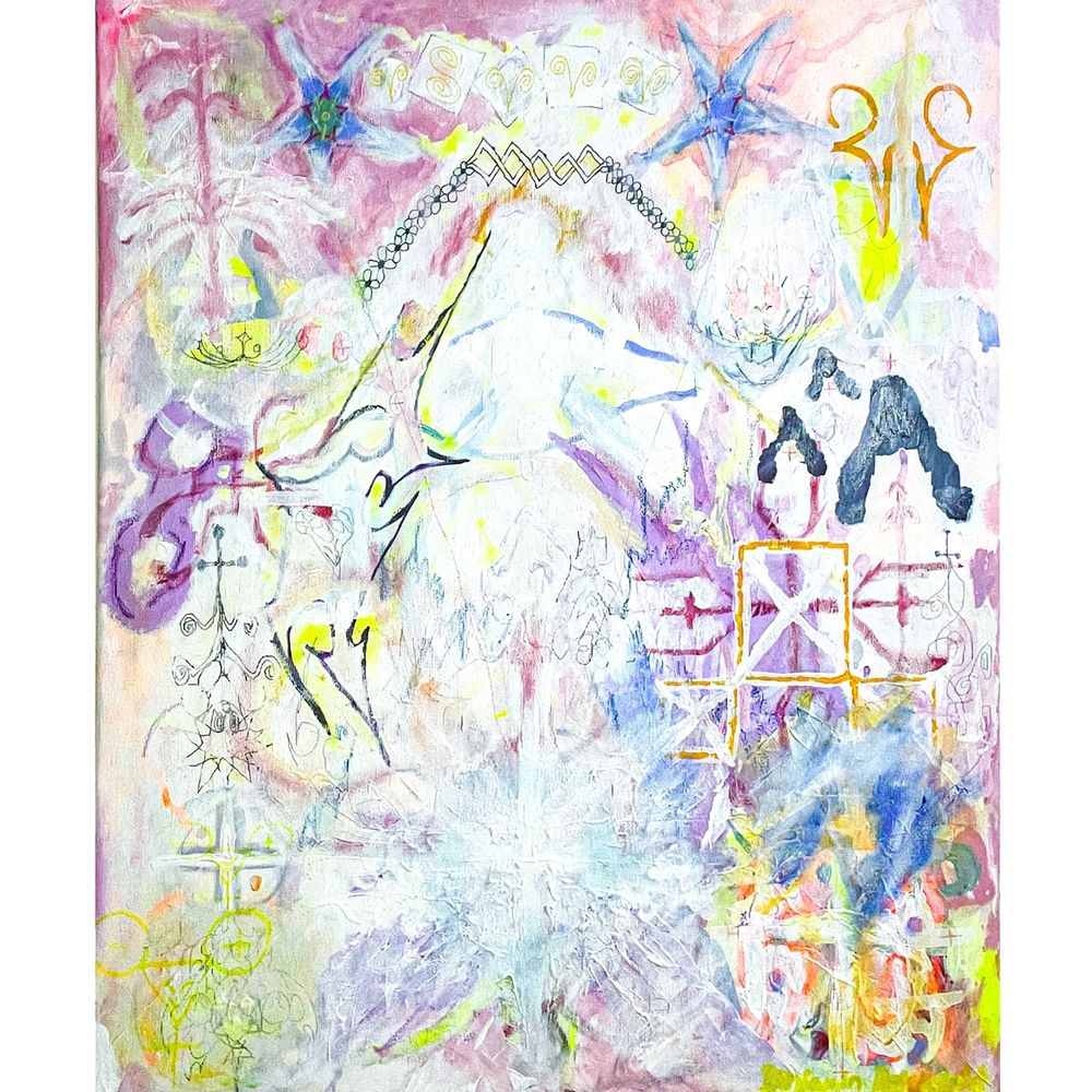 Benjamin Reichwald "Excelsis" Painting — image 1 of 1