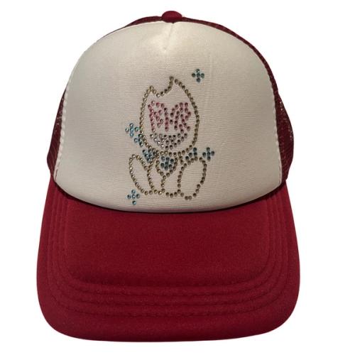 DGBB Stone Trucker Cap (Cardinal Red) SAMPLE