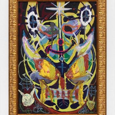 Benjamin Reichwald and Jonas Rönnberg "EXC" Painting