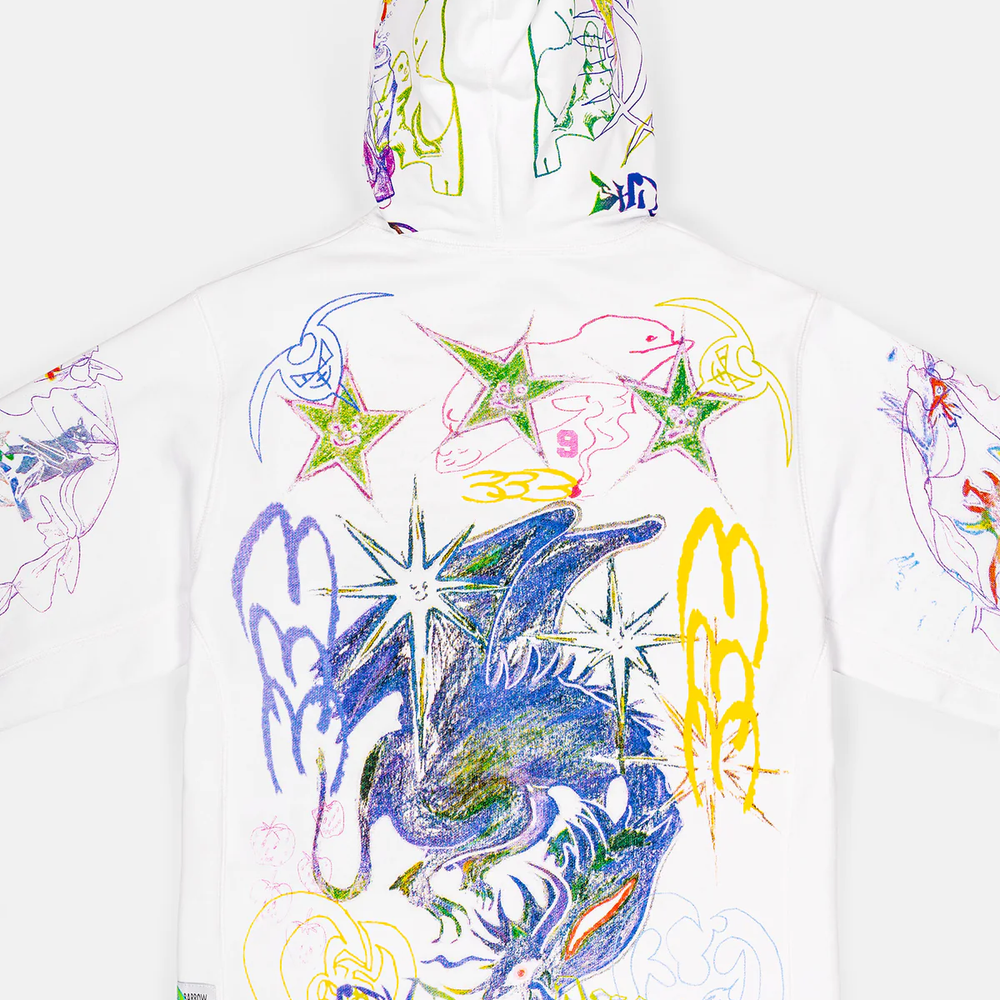 333 Extasia Hoodie (White) — image 4 of 8