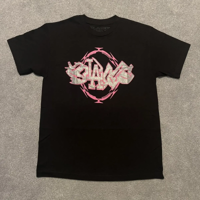 Razorwire / Exer Tee (Black/Pink) (US)
