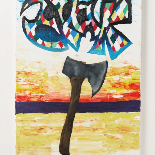 Benjamin Reichwald "Elak Yxa 13" Painting