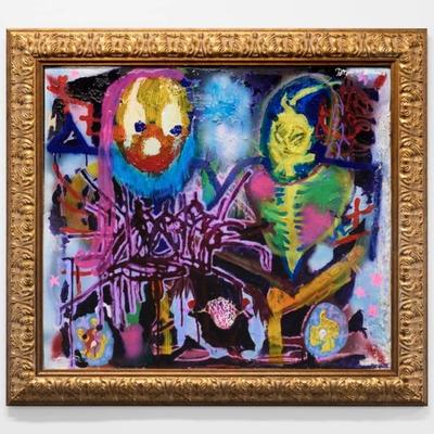 Benjamin Reichwald and Jonas Rönnberg "OCB dinitrol" Painting