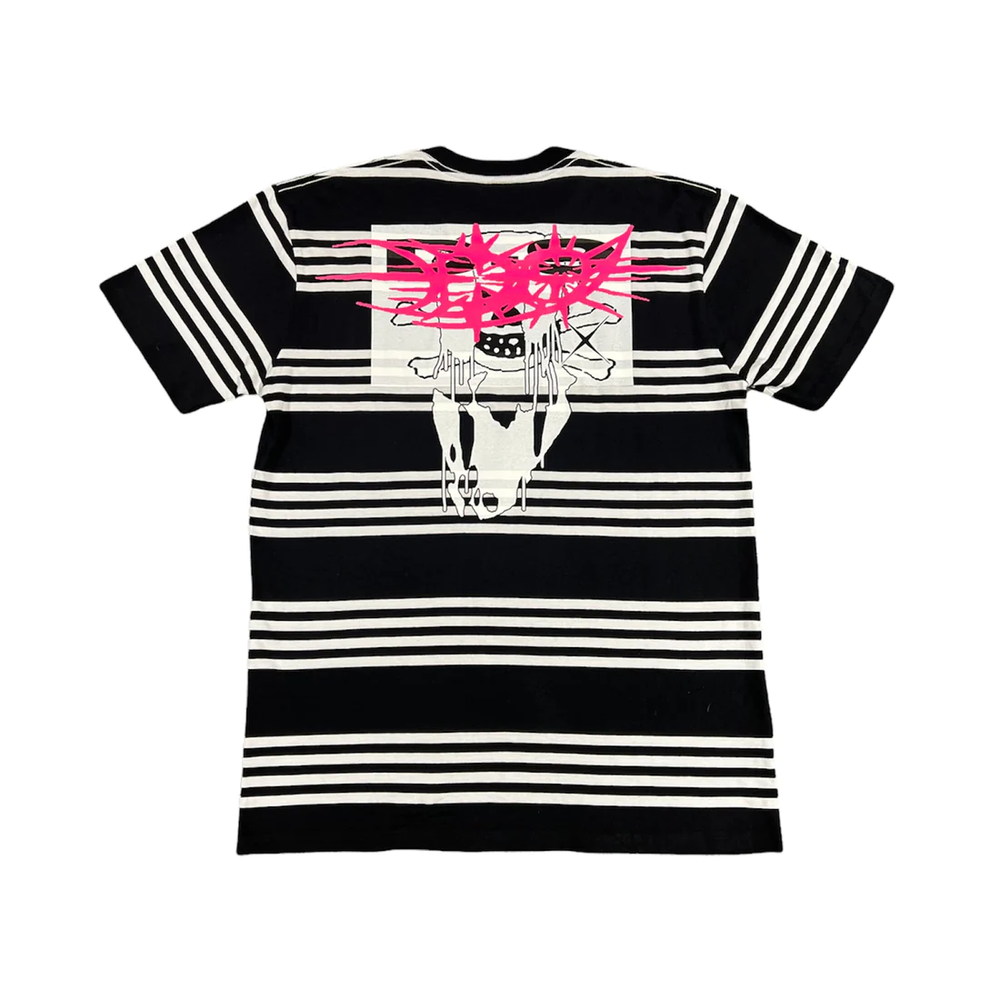 D-9 Striped Tee (Black / White) — image 2 of 5